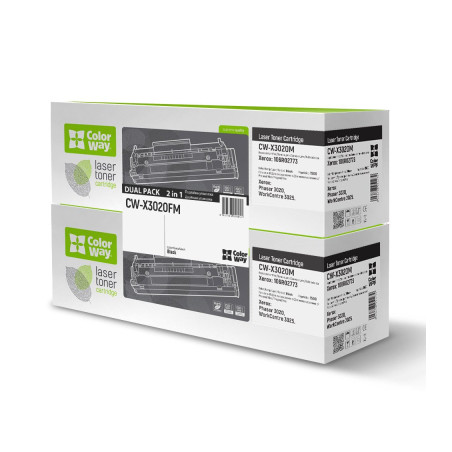 Картридж ColorWay Xerox Ph3020/WC3025/106R02773 DUAL PACK (CW-X3020FM)