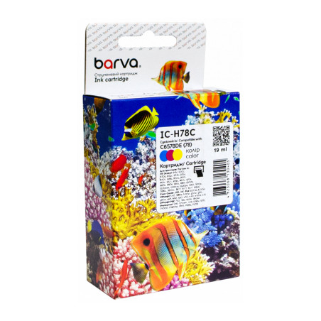 Картридж Barva HP 78 (C6578DE) 560 арк, Color (IC-H78C)