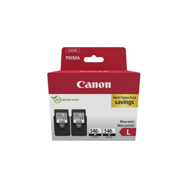 Картридж Canon PG-540L Black Double pack (5224B020)