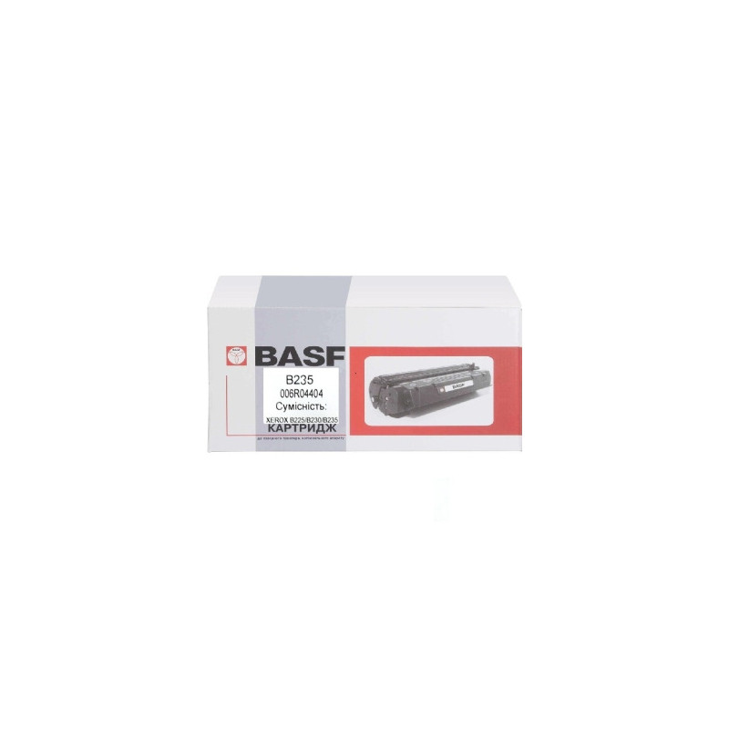 Тонер-картридж BASF XEROX B235 006R04404 Black 6000с (BASF-KT-B235)