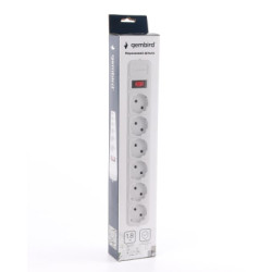 Мережевий фільтр живлення Gembird SPG6-B-6 (SPG6-G-6G)
