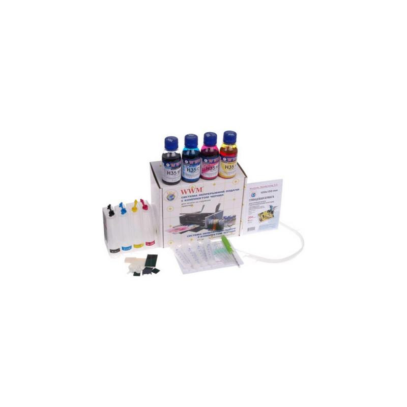 СБПЧ WWM HP Universal №21/129/130/140 (IS.0405)