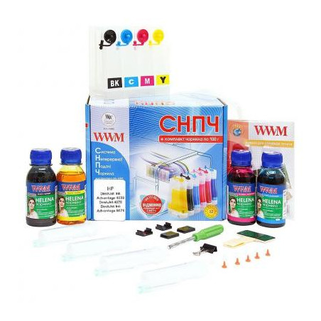 СБПЧ WWM HP DeskJet 4535/4675/5075 (IS.0431U)
