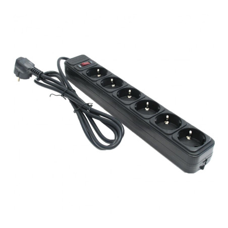 Мережевий фільтр живлення Gembird SPG6-B-10 (SPG6-G-10B/ SPG6-PC-10B)