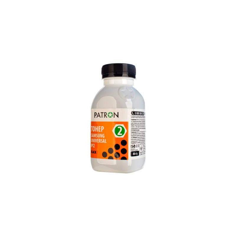 Тонер SAMSUNG Universal №2 80г Patron (PN-SU2-080)