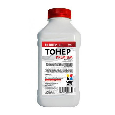Тонер HP LJ P1005/1102/1010/2035 Premium Universal ColorWay (TH-U05-0.1)
