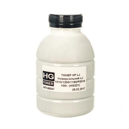 Тонер HP LJ Universal (1010/1200/1160/P2015) 100г HG (HG221-100)
