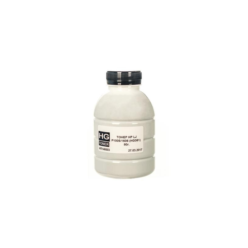 Тонер HP LJ P1005/1606, 80 г HG (HG361-080)