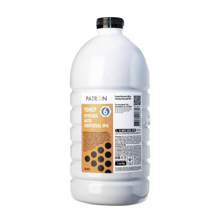 Тонер Kyocera MITA Universal №6 1кг Patron (PN-KU6-1)