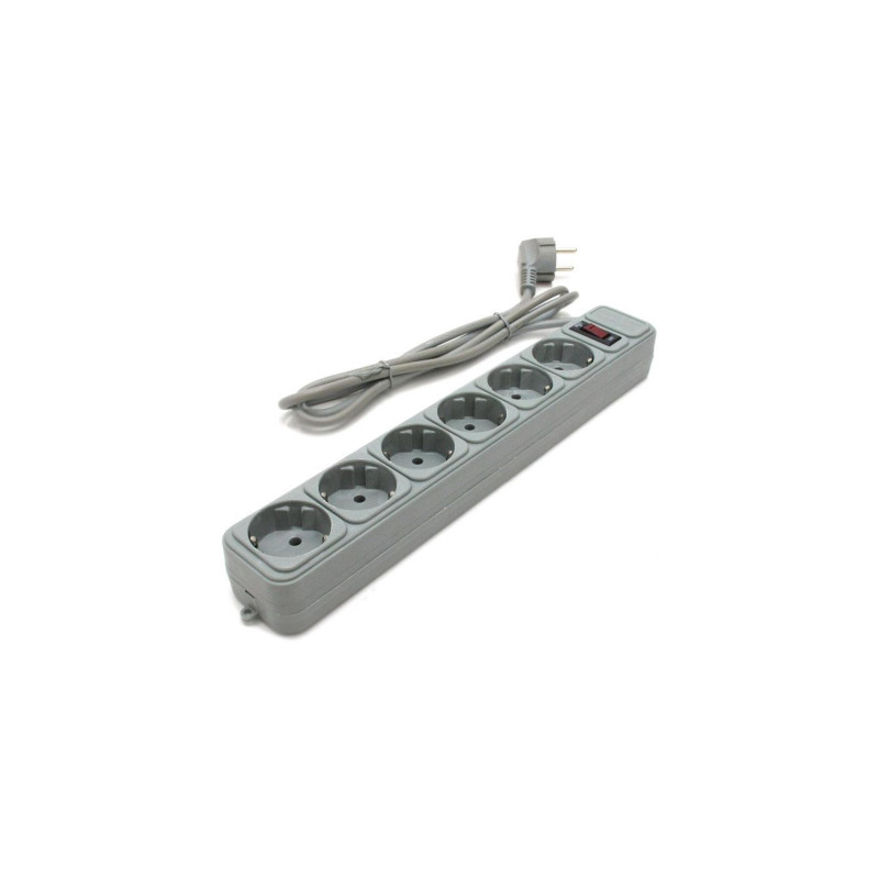 Мережевий фільтр живлення SPG6-B-15 Gembird (SPG6-G-15G)