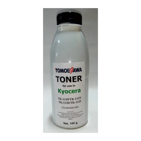 Тонер KYOCERA TK-1110/TK-1115/TK-1120/TK-1125, 100г Tomoegawa (TG-KM1020-100)