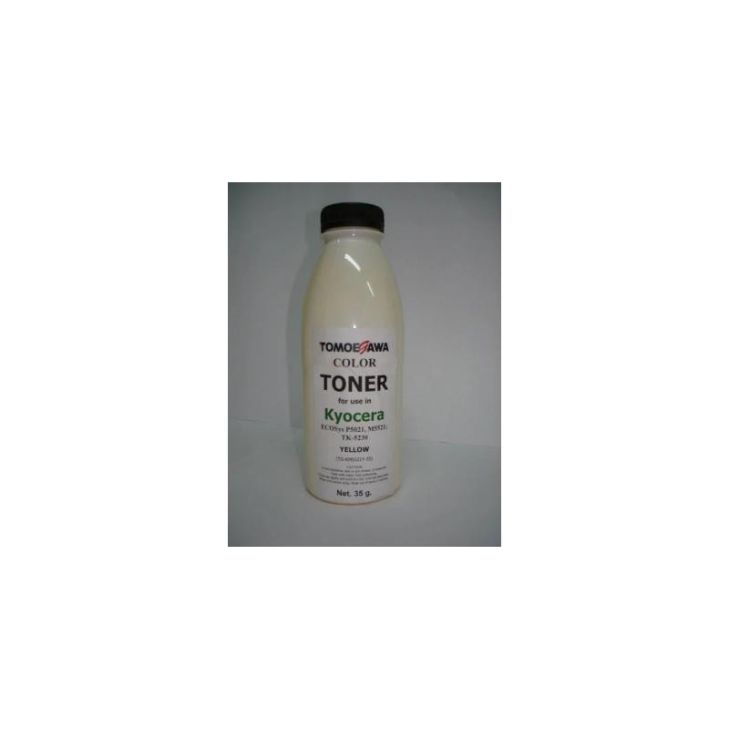 Тонер KYOCERA TK-5230 (35г) Yellow Tomoegawa (TG-KM5521Y-35)