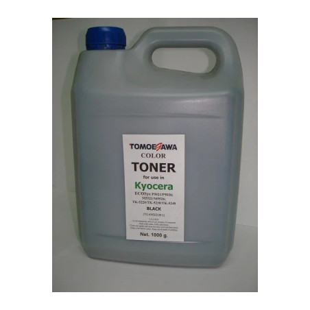 Тонер KYOCERA TK-5220/TK-5230/TK-5240, 1кг Black Tomoegawa (TG-KM5021B-1)