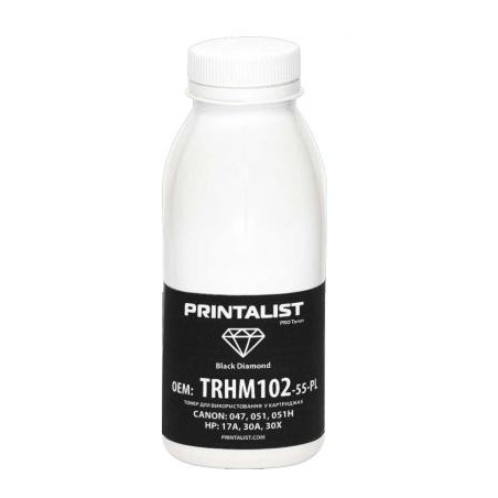 Тонер HP LJ Pro M102A/102W/130A, 55г Black Printalist (TRHM102-55-PL)