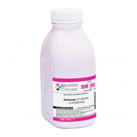 Тонер Samsung CLP-360/365/CLX-3300/3305, 40г Magenta Kaleidochrome (024084/DLC-40)