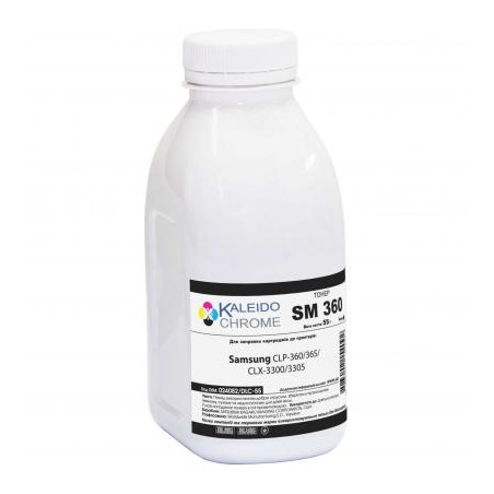 Тонер Samsung CLP-360/365/CLX-3300/3305, 55г Black Kaleidochrome (024082/DLC-55)