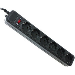 Мережевий фільтр живлення SPG6-B-15 Gembird (SPG6-B-15 PPB/ SPG6-G-15B)