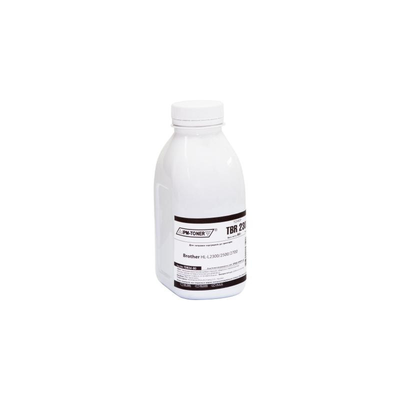 Тонер Brother HL-L2300/2500/2700, 80г Black IPM (TDB34-80)