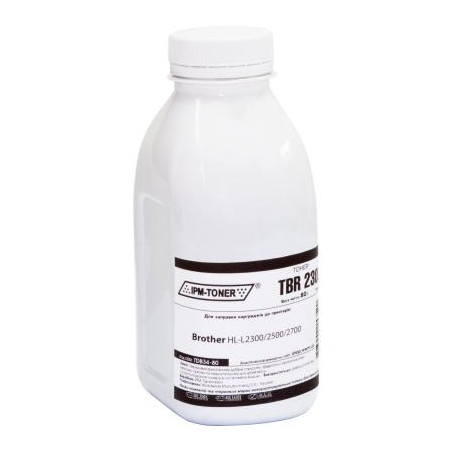Тонер Brother HL-L2300/2500/2700, 80г Black IPM (TDB34-80)
