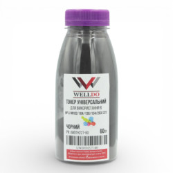 Тонер HP LJ M102, CF233A/CF230A/CF219A/CF217A 60г, original only Welldo (UWDTH227-60)