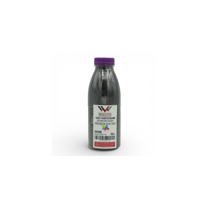 Тонер Samsung ML-1610/1630/1640/1641/1660 160г Welldo (UWDTS2850U-160)