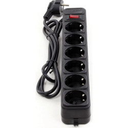 Мережевий фільтр живлення SPG6-B-15 Gembird (SPG6-B-15 PPB/ SPG6-G-15B)