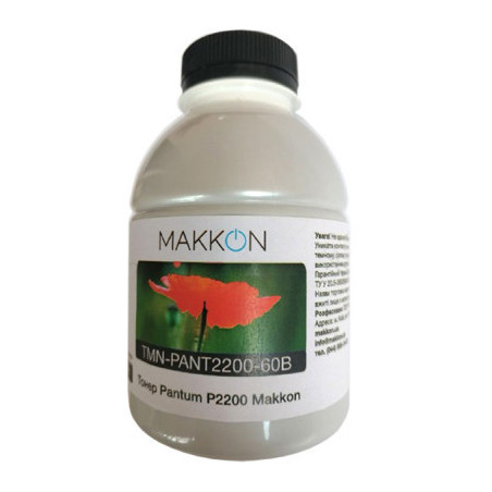 Тонер Pantum P2200 60г Makkon (TMN-PANT2200-60B)