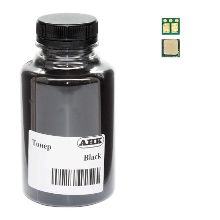 Тонер Canon 067 40г +chip BLACK MF651Cw/MF655Cdw/MF657Cdw 1.3K AHK (50000372)