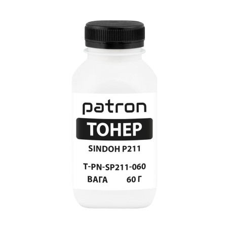 Тонер Pantum/Sindoh P211, 60 г Patron (PN-SP211-060)