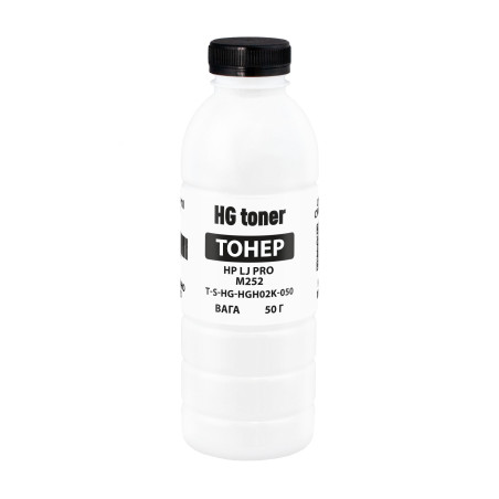 Тонер HP CLJ Pro M252 50г, black HG (TSM-HGH02K-050)