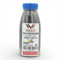 Тонер Brother TN-1075/TN-1095 /TN-2335/TN-2375, фасовка, 40г Welldo (UWDTB2240-40)