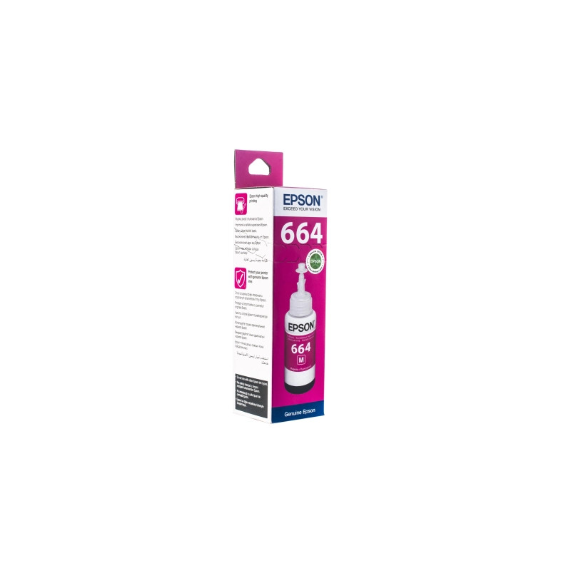 Контейнер з чорнилом Epson 664 magenta (70мл) L100/L200 (C13T66434A)