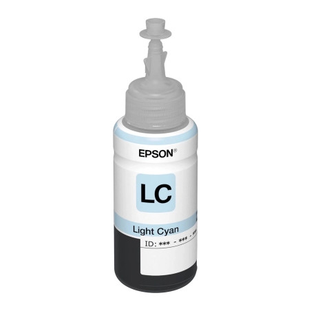 Контейнер з чорнилом Epson 673 light cyan 70мл L800/1800 (C13T67354A)