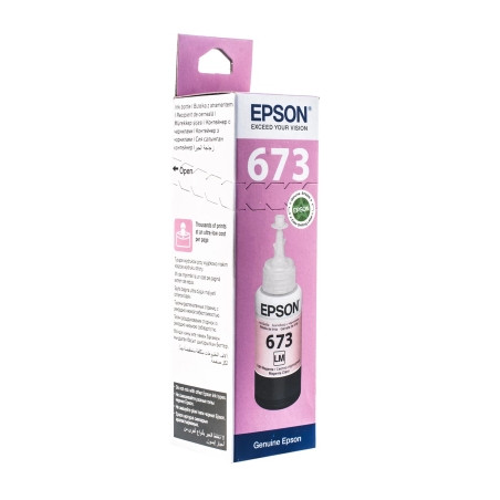 Контейнер з чорнилом Epson 673 light magenta 70мл L800/1800 (C13T67364A)