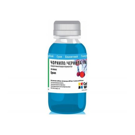 Чорнило ColorWay Epson SP R270/290 RX500 TX650 100мл Cyan (CW-EW650C01)