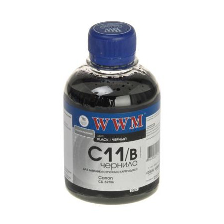 Чорнило WWM CANON CLI521/426 Black (C11/B)