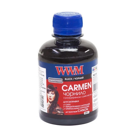 Чорнило WWM CANON UNIVERSAL CARMEN black (CU/B)