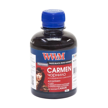 Чорнило WWM CANON UNIVERSAL CARMEN Photo Black 200г (CU/PB)