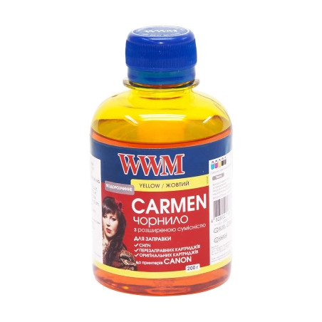 Чорнило WWM CANON UNIVERSAL CARMEN Yellow (CU/Y)