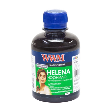 Чорнило WWM HP UNIVERSAL HELENA Black (HU/B)