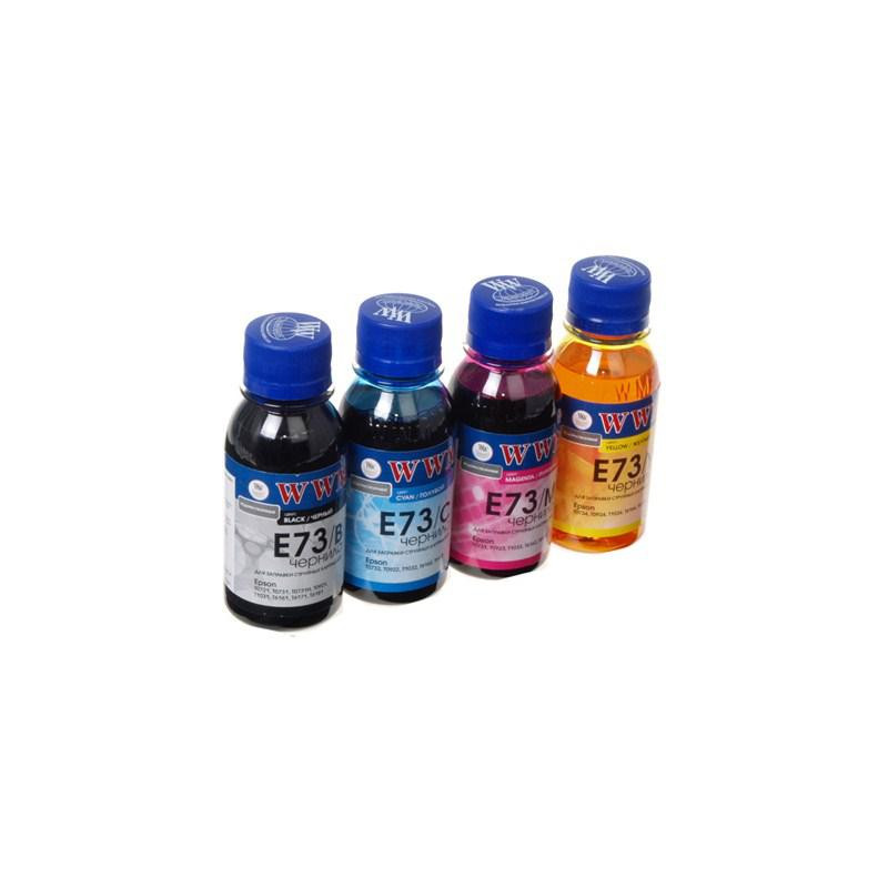Чорнило WWM EPSON CX3700/TX119/TX419/TX209 B/C/M/Y SET (E73SET-2)