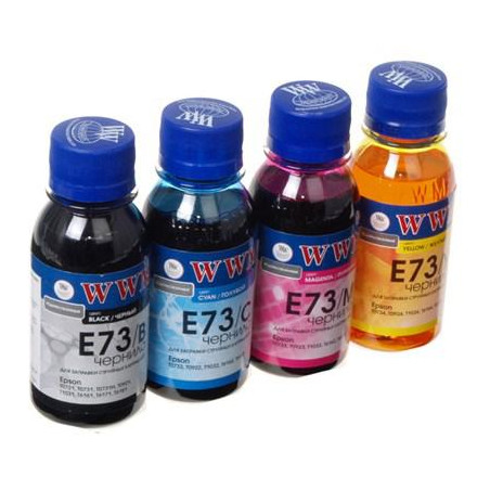 Чорнило WWM EPSON CX3700/TX119/TX419/TX209 B/C/M/Y SET (E73SET-2)