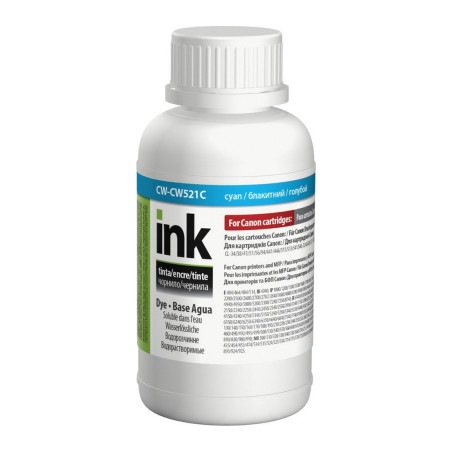 Чорнило ColorWay Canon CL-41/38/411/511/CLI-8/426/521Cyan (CW-CW521C02)