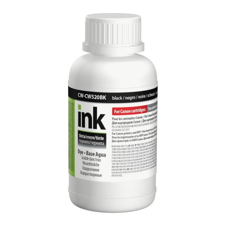 Чорнило ColorWay Canon PGI-5/520/PG-40/37/440/510/512/CLI8 Black (CW-CW520BK02)
