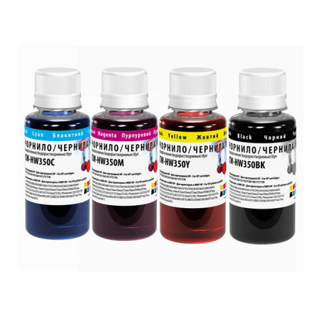 Чорнило ColorWay HP №121/134 (4х100мл) BK/С/M/Y (CW-HW350SET01)