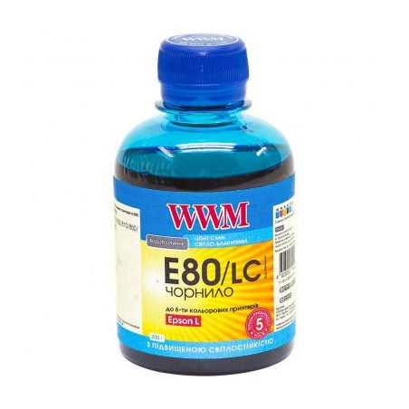 Чорнило WWM EPSON L800 Light Cyan (E80/LC)