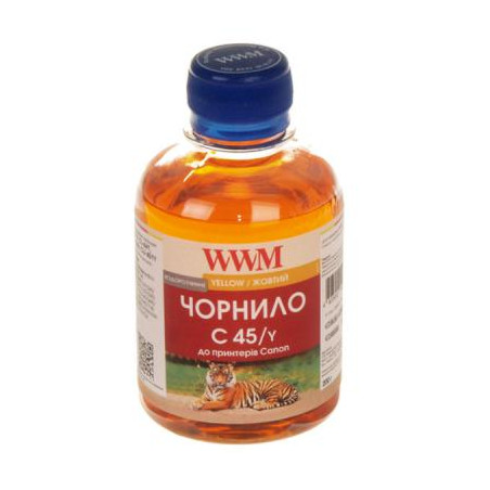 Чорнило WWM CANON CL441/446/CLI-451 Yellow (C45/Y)