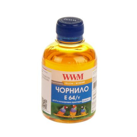 Чорнило WWM EPSON L110/L210/L355 Yellow (E64/Y)