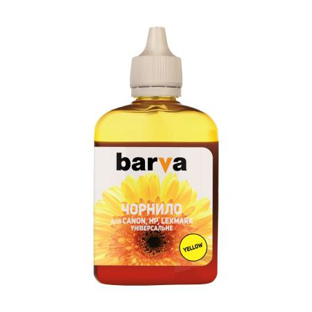 Чорнило Barva CANON/HP/Lexmark Universal №4 YELLOW 90г (CU4-474)