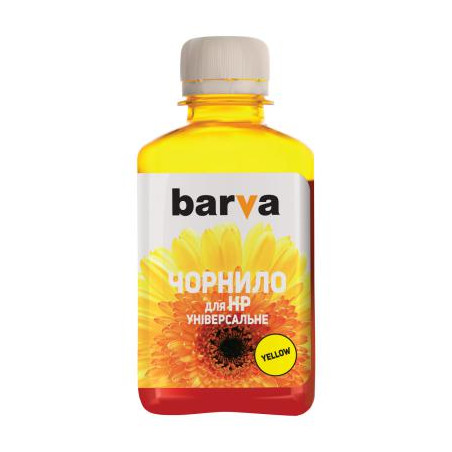 Чорнило Barva HP Universal №2 YELLOW 180г (HU2-229)